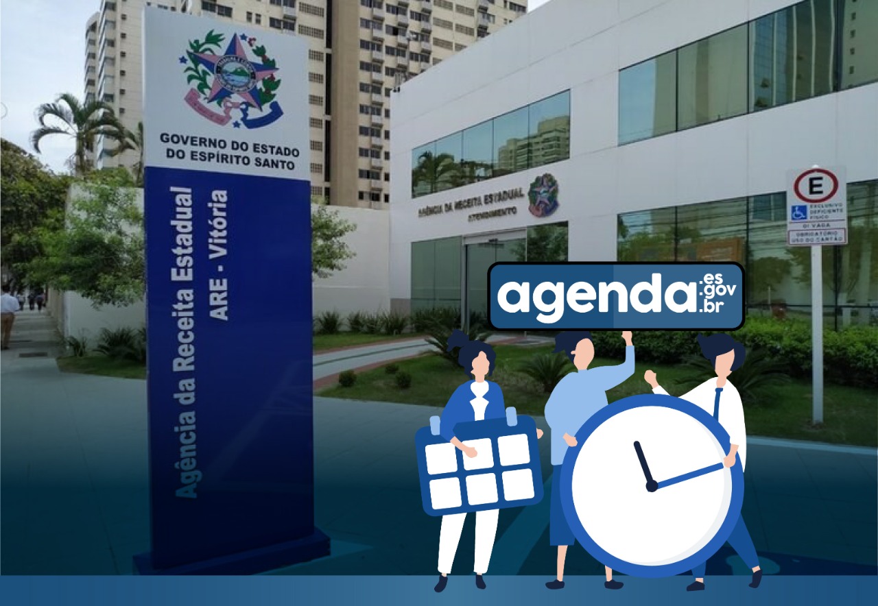 Agendamento nas agências da Receita Estadual