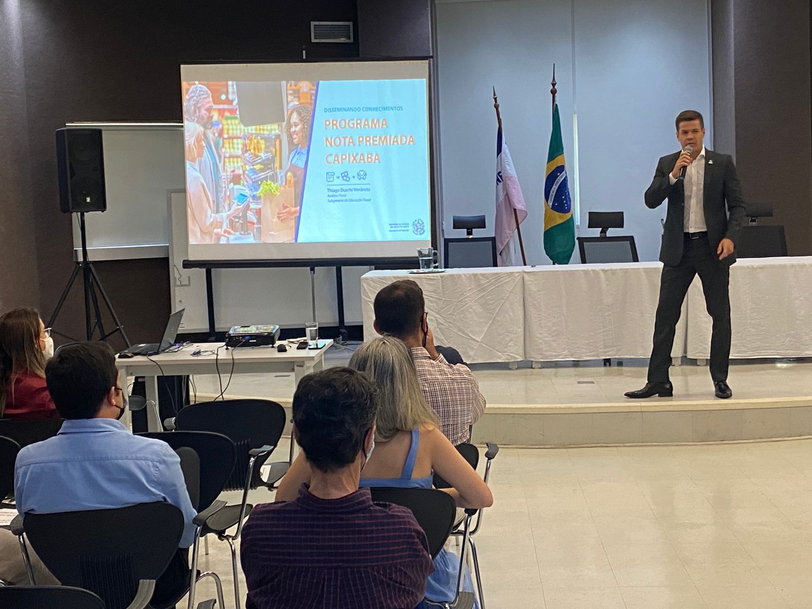 Apresentação do programa Nota Premiada Capixaba
