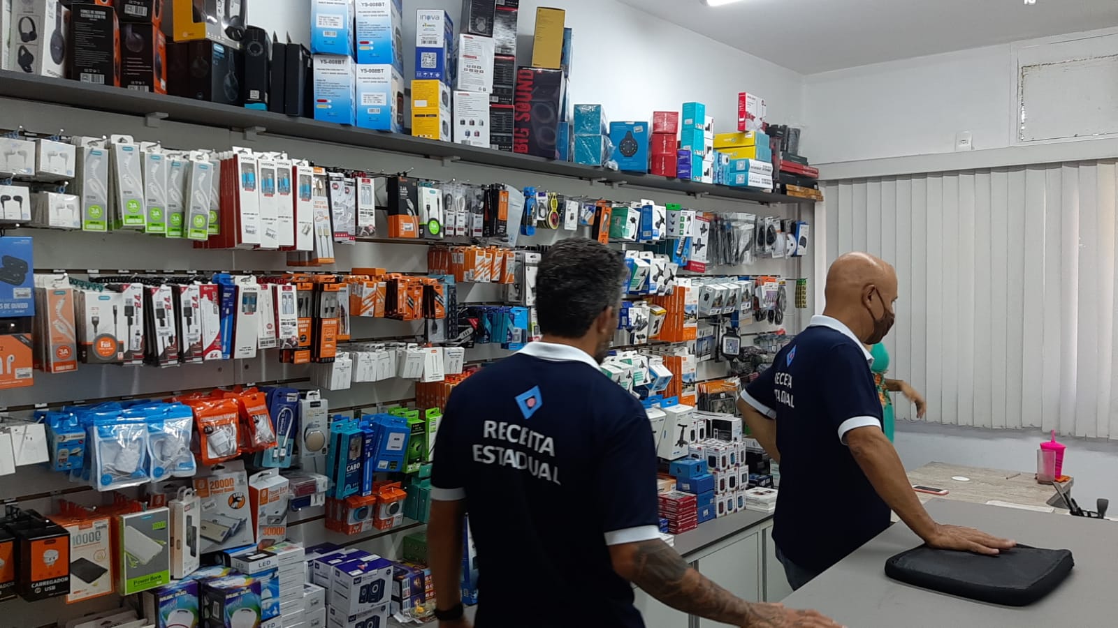 Auditores da Receita Estadual fizeram operação nesta quarta-feira