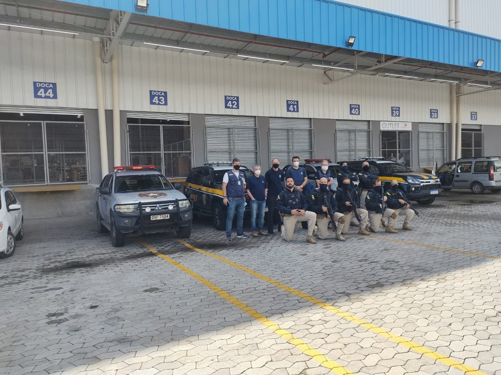 Fiscalização na Serra com participação da Sefaz