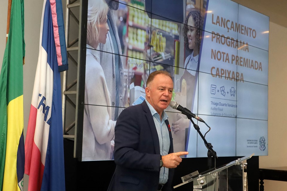 Governador Renato Casagrande lança programa Nota Premiada Capixaba