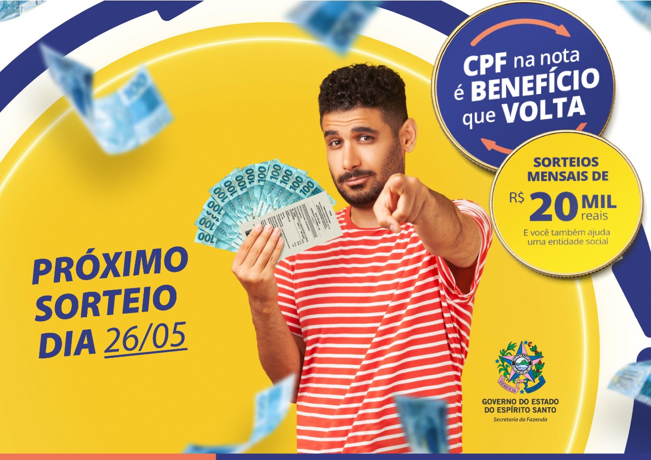 Sorteio Nota Premiada Capixaba
