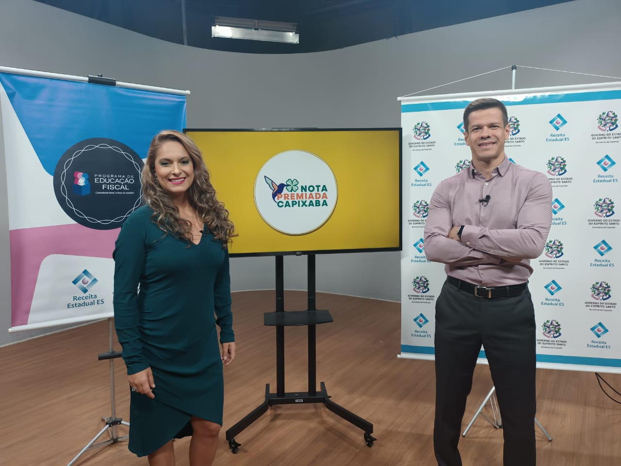 Sorteio do Nota Premiada Capixaba -  na sede da TVE