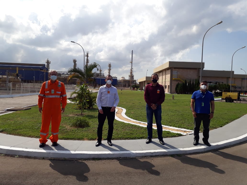 Visita técnica à Unidade de Processamento de Gás Natural de Cacimbas